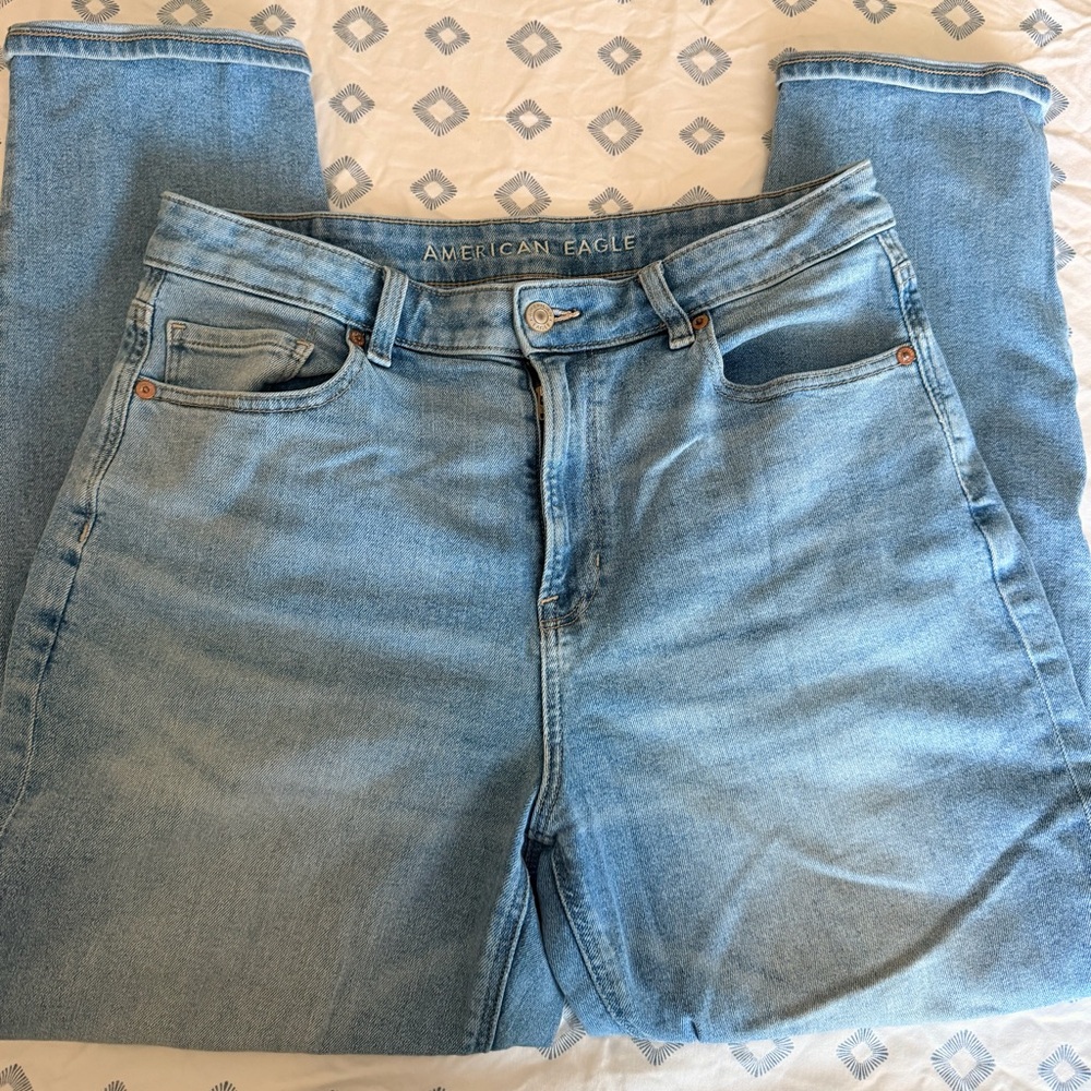 AE mom jeans